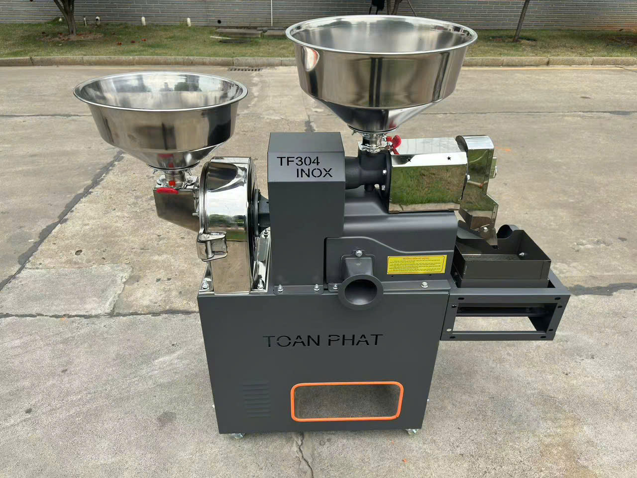 Máy xát nghiền 2 tác dụng TF304 INOX